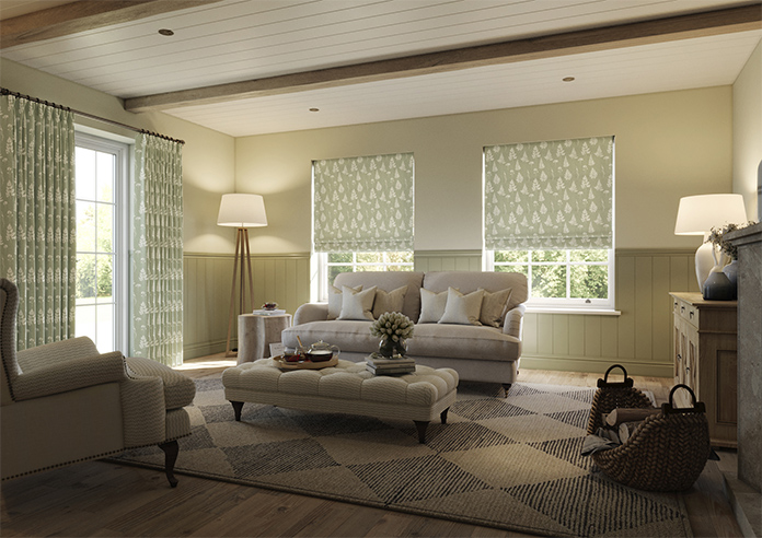 Emily Bond Tynesfield, Sage - Roman Blind - Image 6